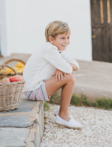 Pantalon manila stripes